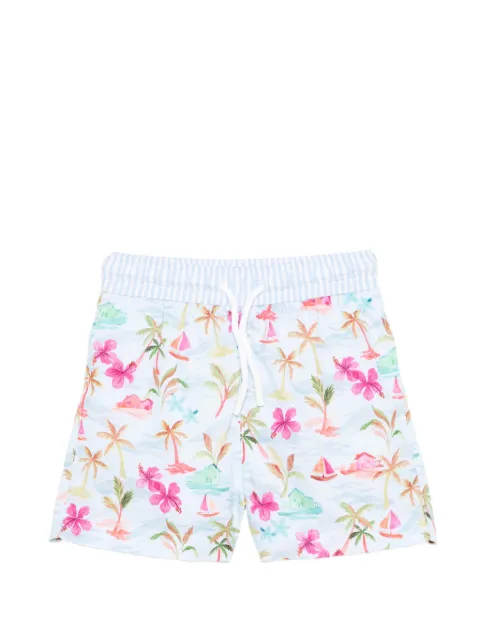Patachou Shorts mit tropischem Print