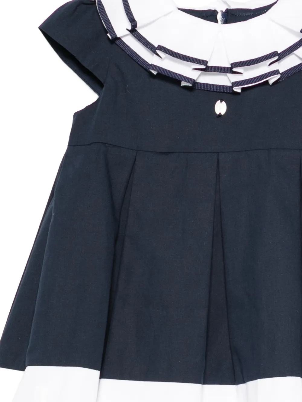 Patachou Jurk met ruches Blauw