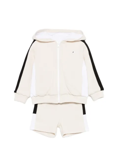 Patachou hooded stripe detail tracksuit