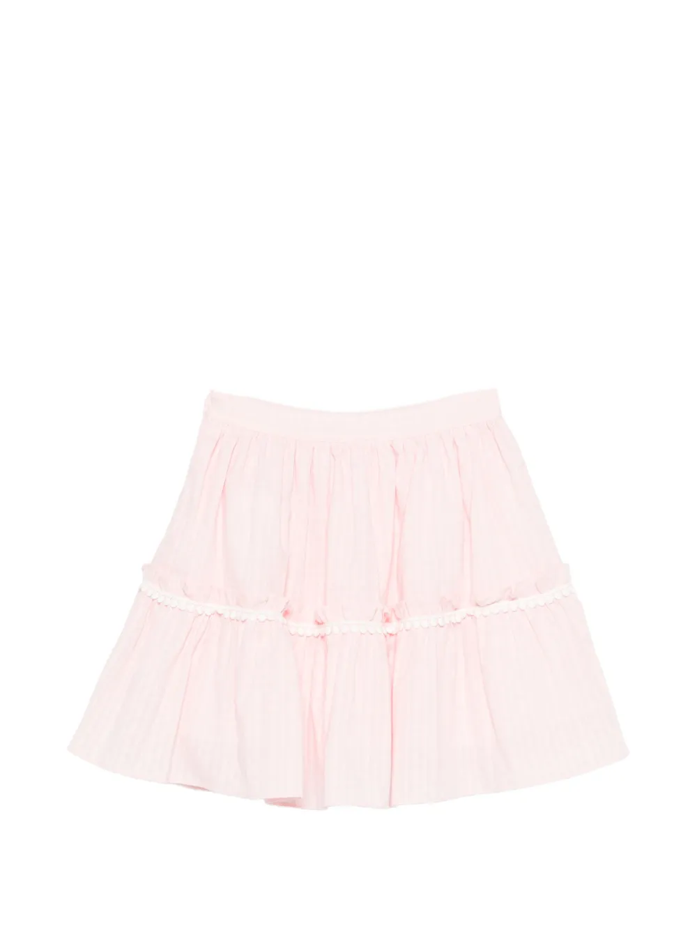 Patachou Rok met ruches Roze