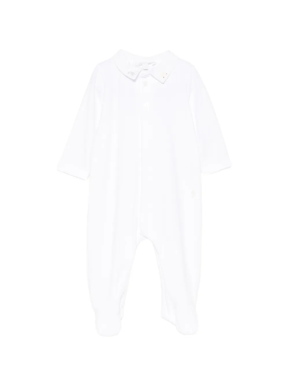 Patachou embroidered-collar pajamas - Bianco