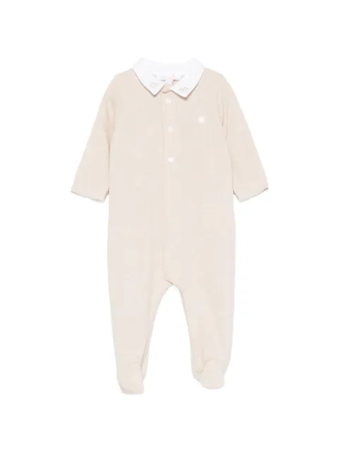 Patachou embroidered-collar pajamas