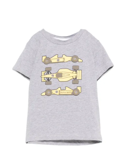 Patachou car-print T-shirt