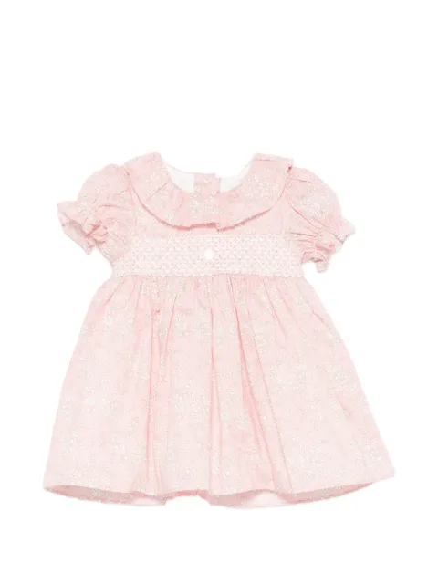 Patachou floral-print smocked dress