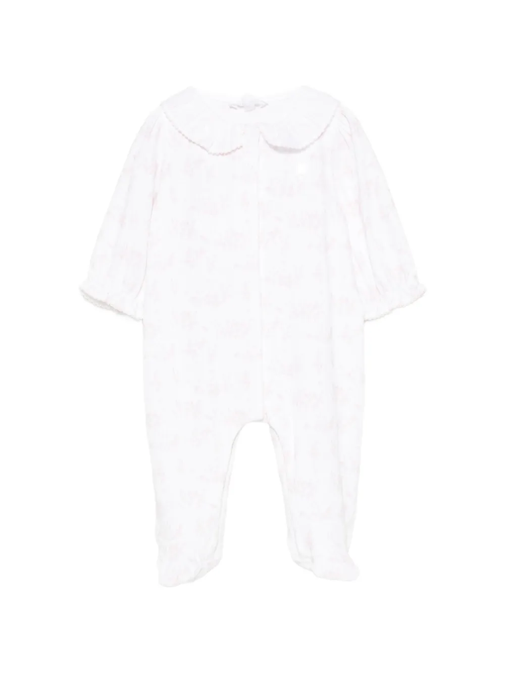 Patachou floral-print pajamas - Bianco