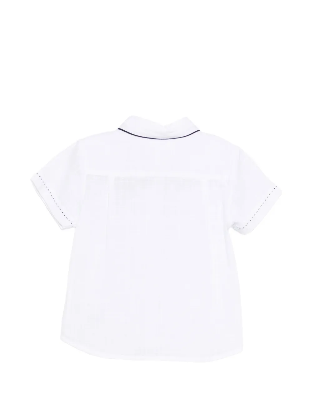 Patachou Shirt met contrasterende afwerking Wit