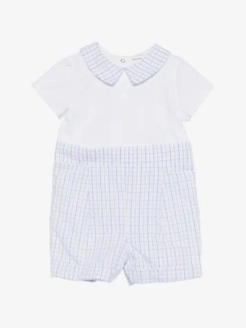Patachou check-pattern romper