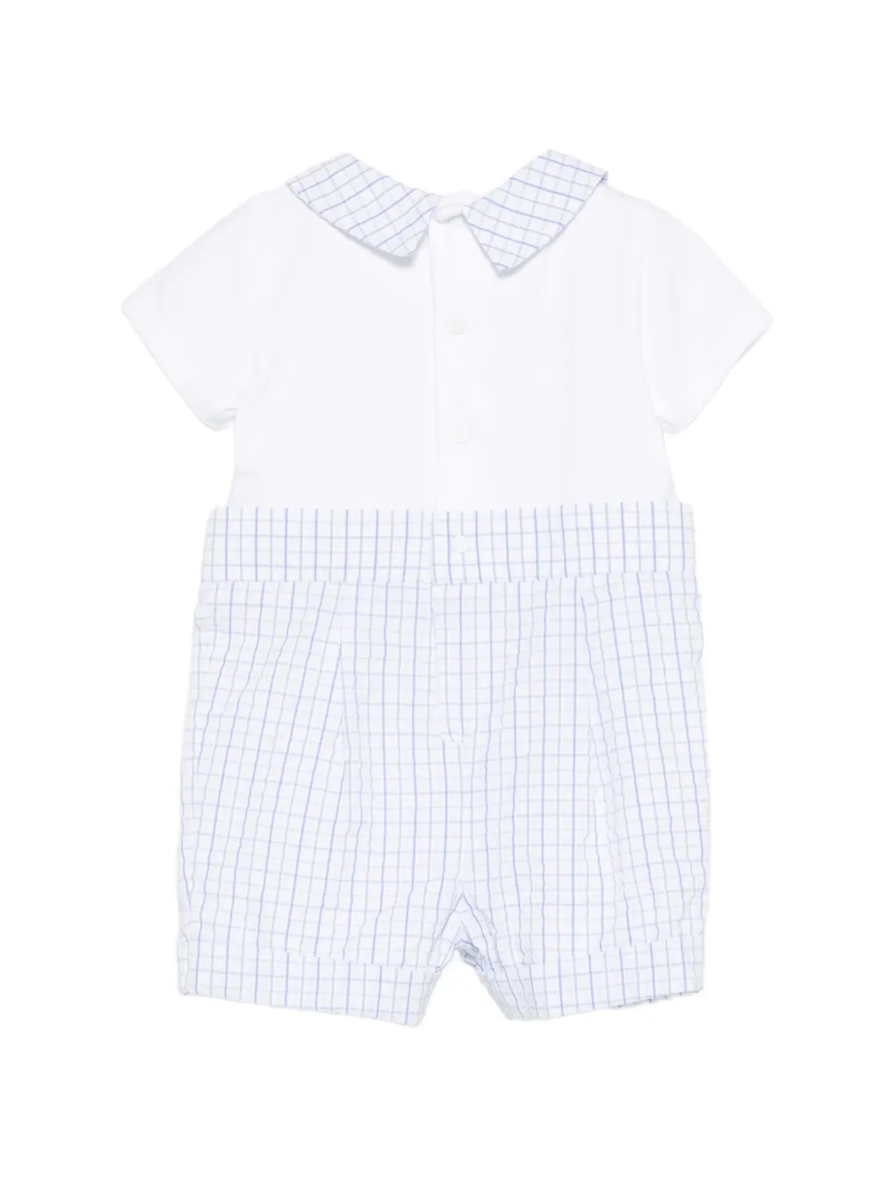 Patachou Geruite romper Wit