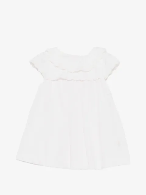 Patachou scalloped striped dress