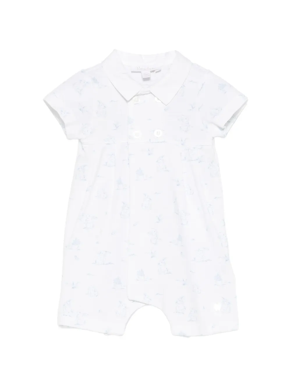 Patachou Tutina a maniche corte - Bianco