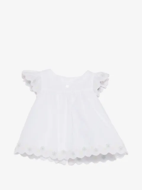 Patachou ruffled floral shorts