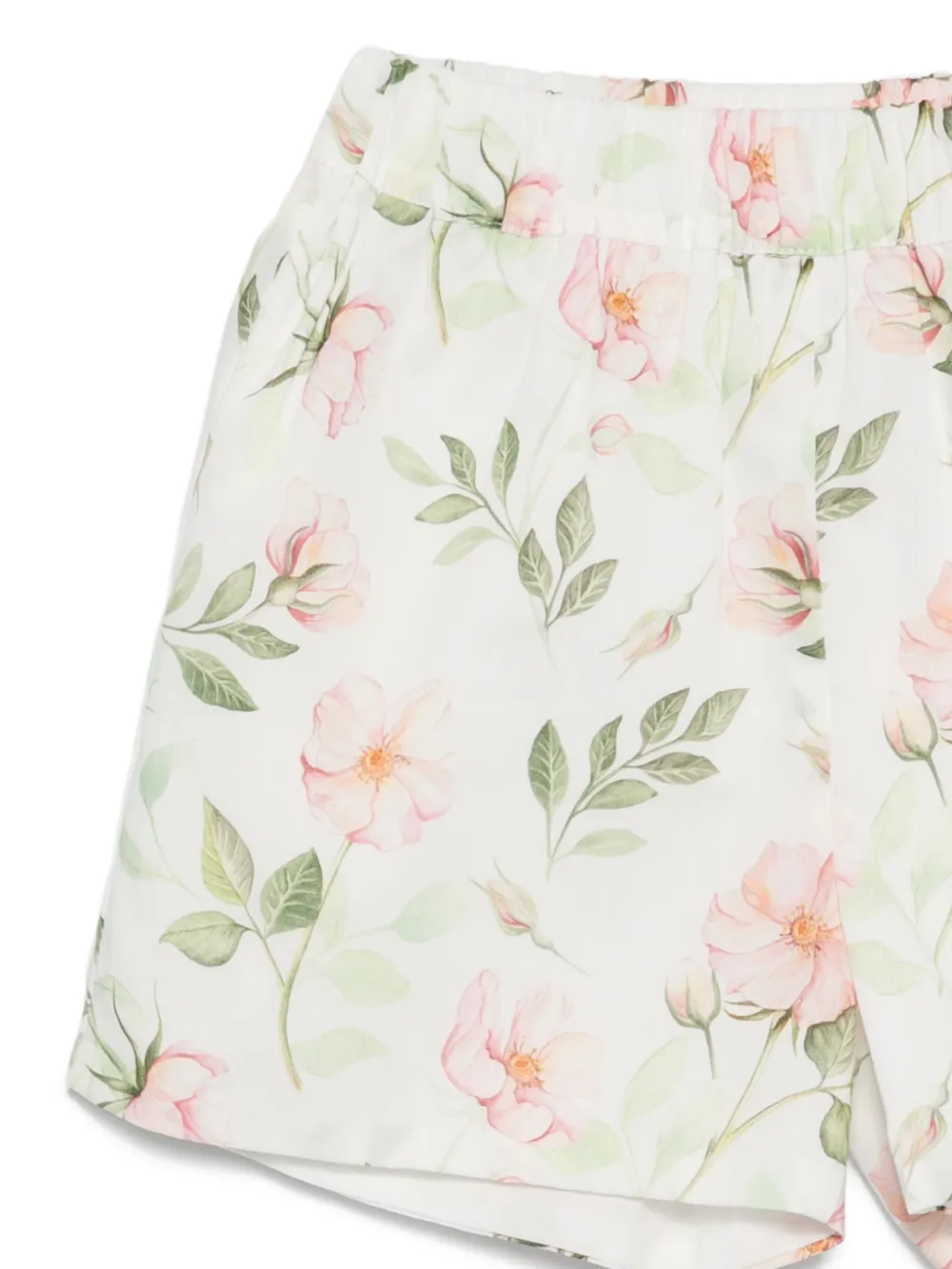  Patachou Floral Short Set - Neutrals 