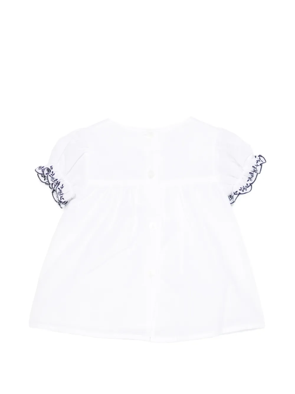  Patachou Embroidery Dress - White 