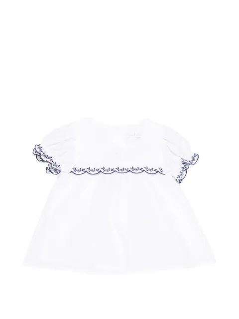 Patachou vestido con bordado