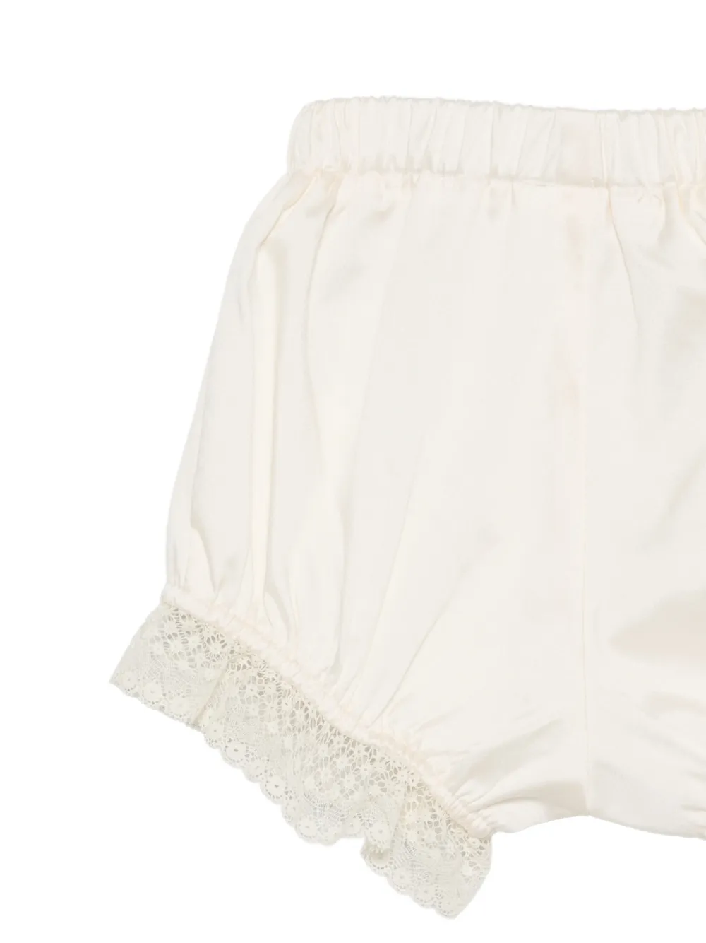 Patachou Lace Ruffled Dress - Neutrals 