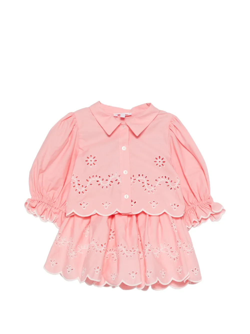 Patachou Set con gonna - Rosa