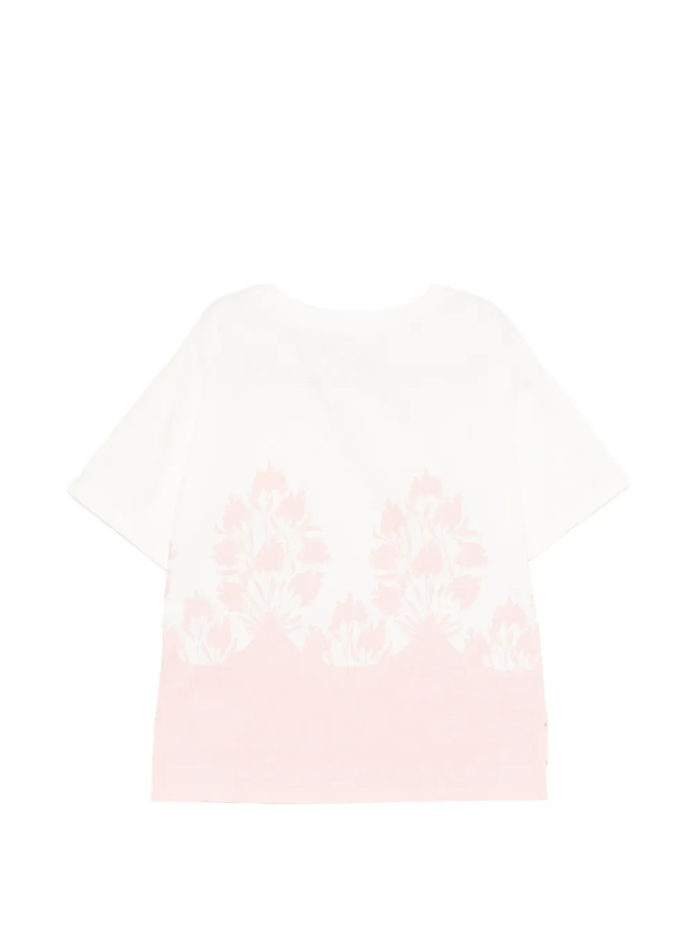 Patachou T-shirt met bloemenprint Wit