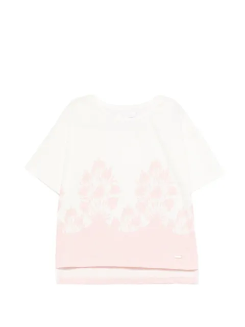 Patachou playera con estampado floral