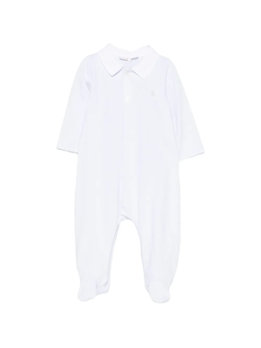 Patachou logo-plaque long-sleeve pyjamas - Blu