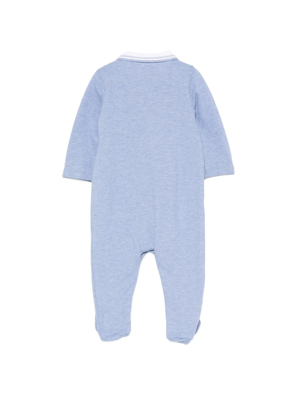  Patachou Pijama Con Ribete De Rayas - Azul 