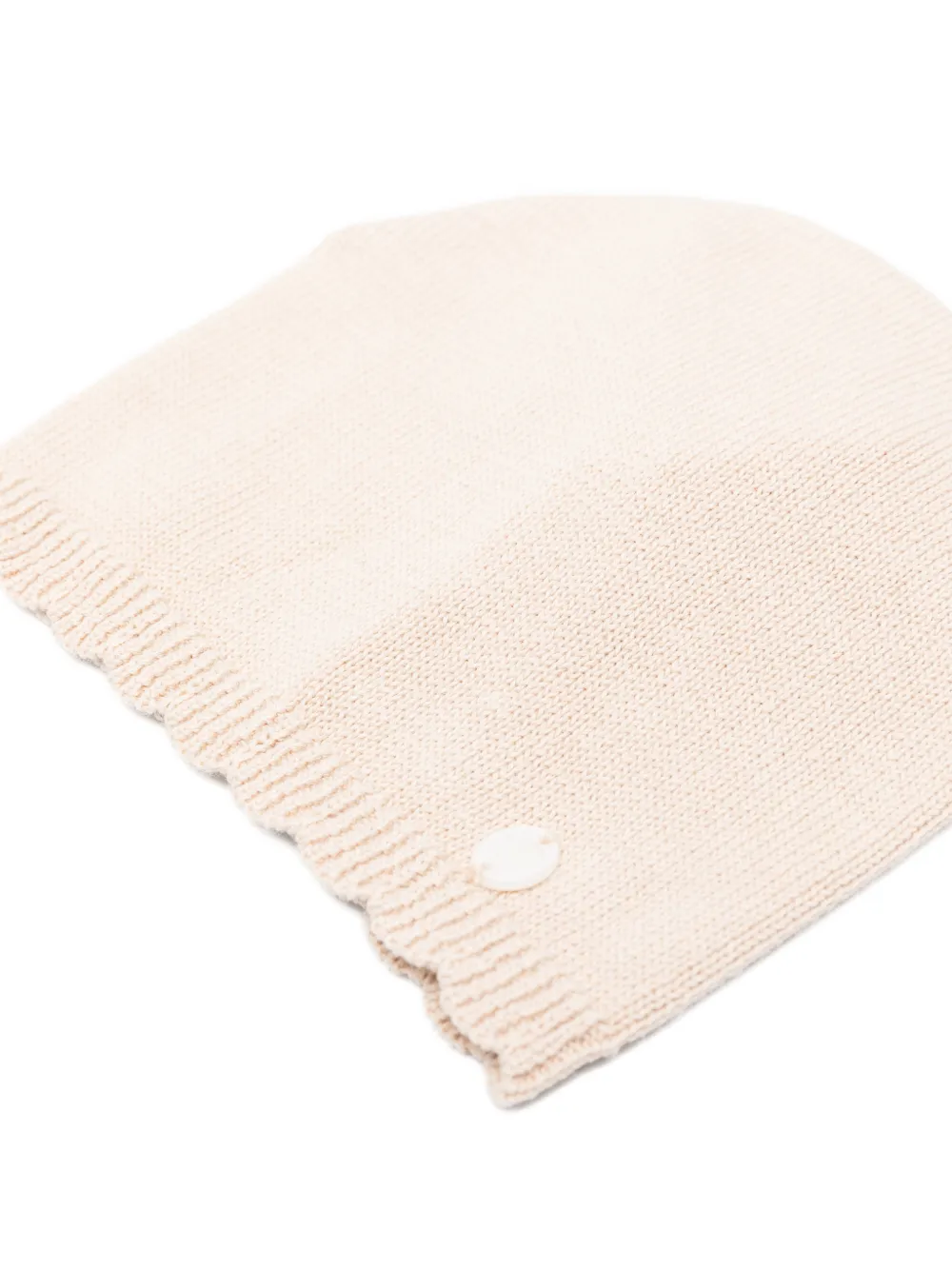 Patachou Gewelfde gebreide muts Beige
