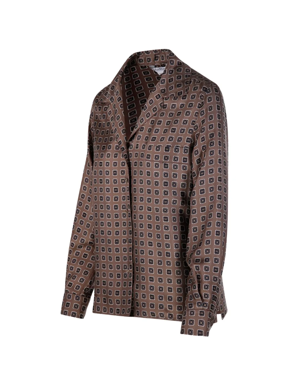 Max Mara patterned shirt - Bruin