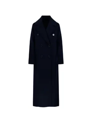S Max Mara ボタンコート | ブルー | FARFETCH JP