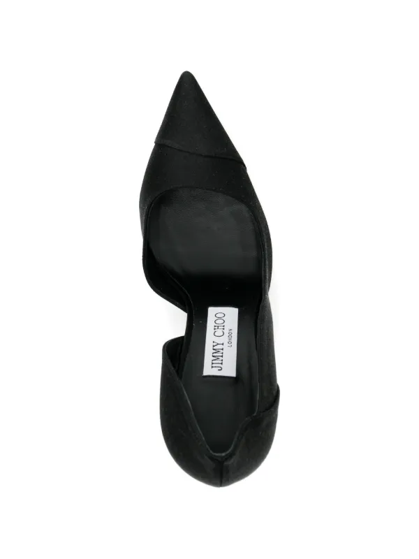 Jimmy Choo 100mm Brigitte Pumps | Black | FARFETCH