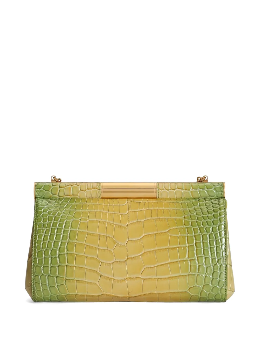 Dolce & Gabbana Marlene degradé alligator schoudertas Groen
