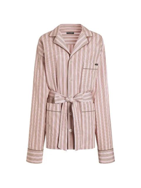 Dolce & Gabbana Camisa de tricô listrada