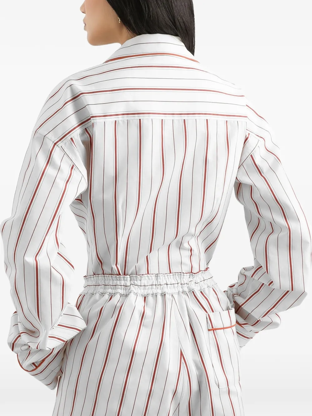 Dolce & Gabbana Gestreept blouse Wit
