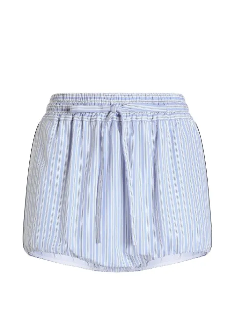 Dolce & Gabbana striped drawstring-dastening shorts