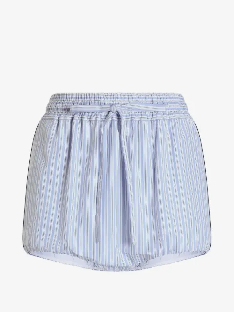 Dolce & Gabbana striped drawstring-dastening shorts