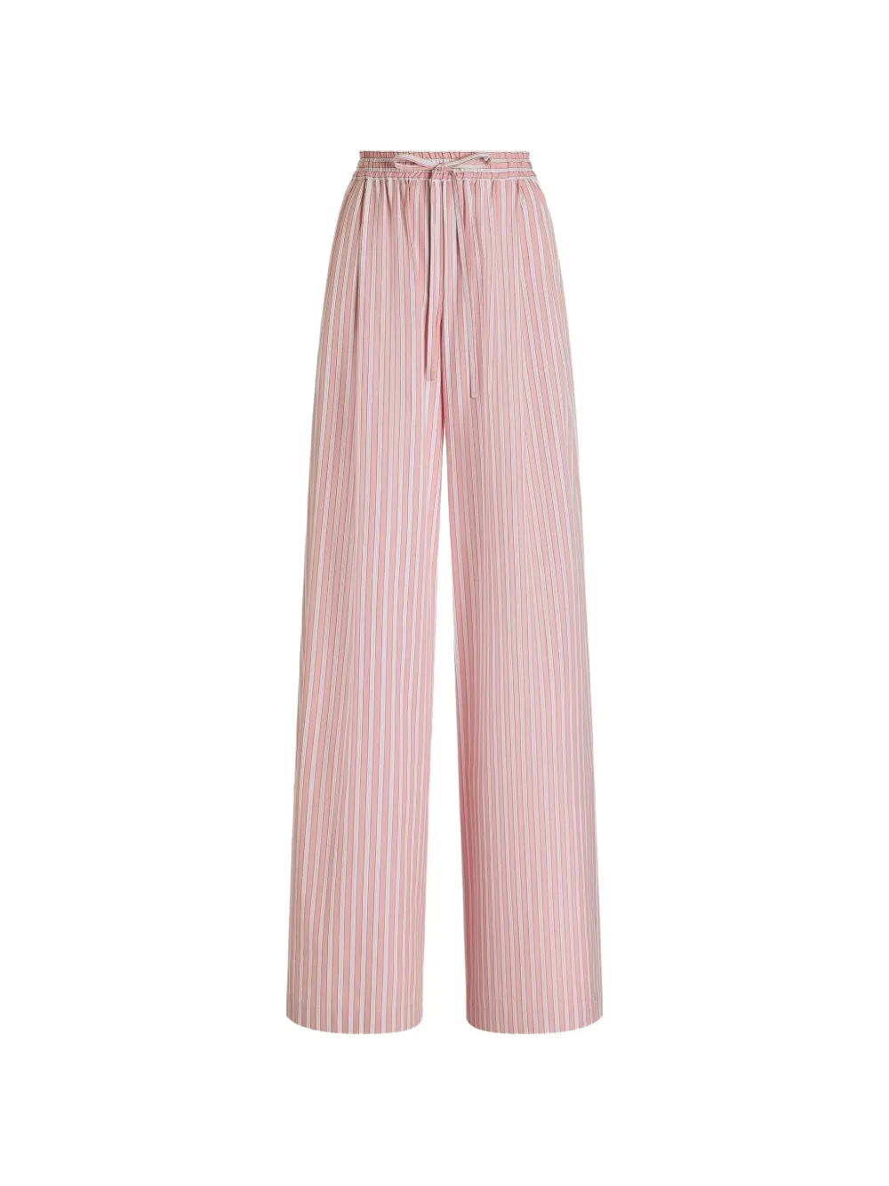 Dolce & Gabbana Pantaloni a righe con coulisse - Rosa
