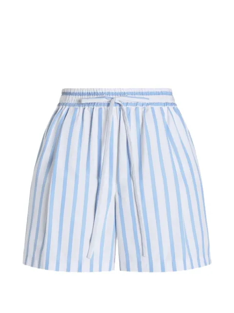 Dolce & Gabbana striped drawstring-fastening shorts