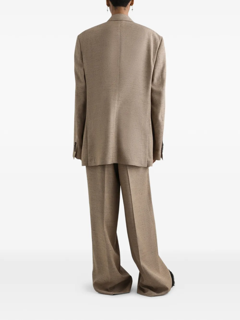 Dolce & Gabbana Plooibroek Bruin