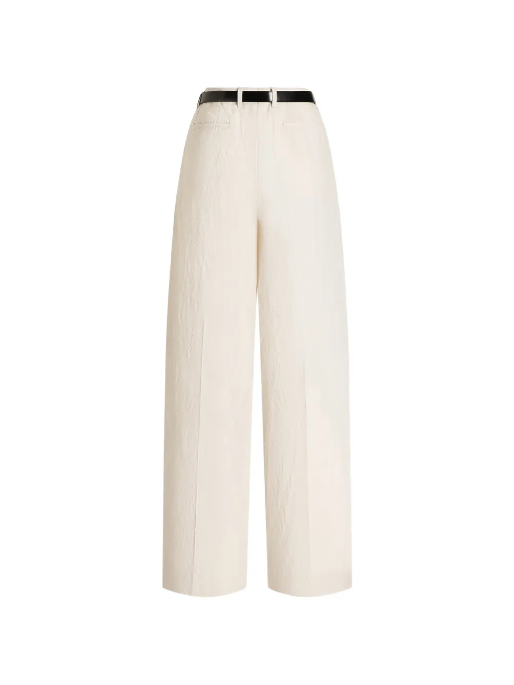 Dolce & Gabbana Rustic katoenen en linnen canvas broek Beige