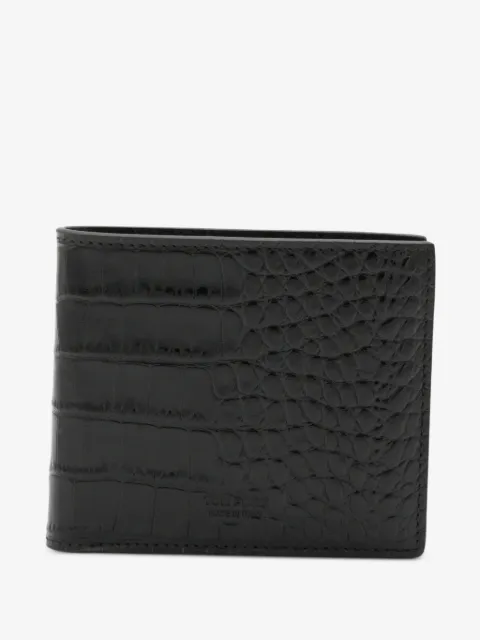 TOM FORD 仿鳄鱼纹钱包