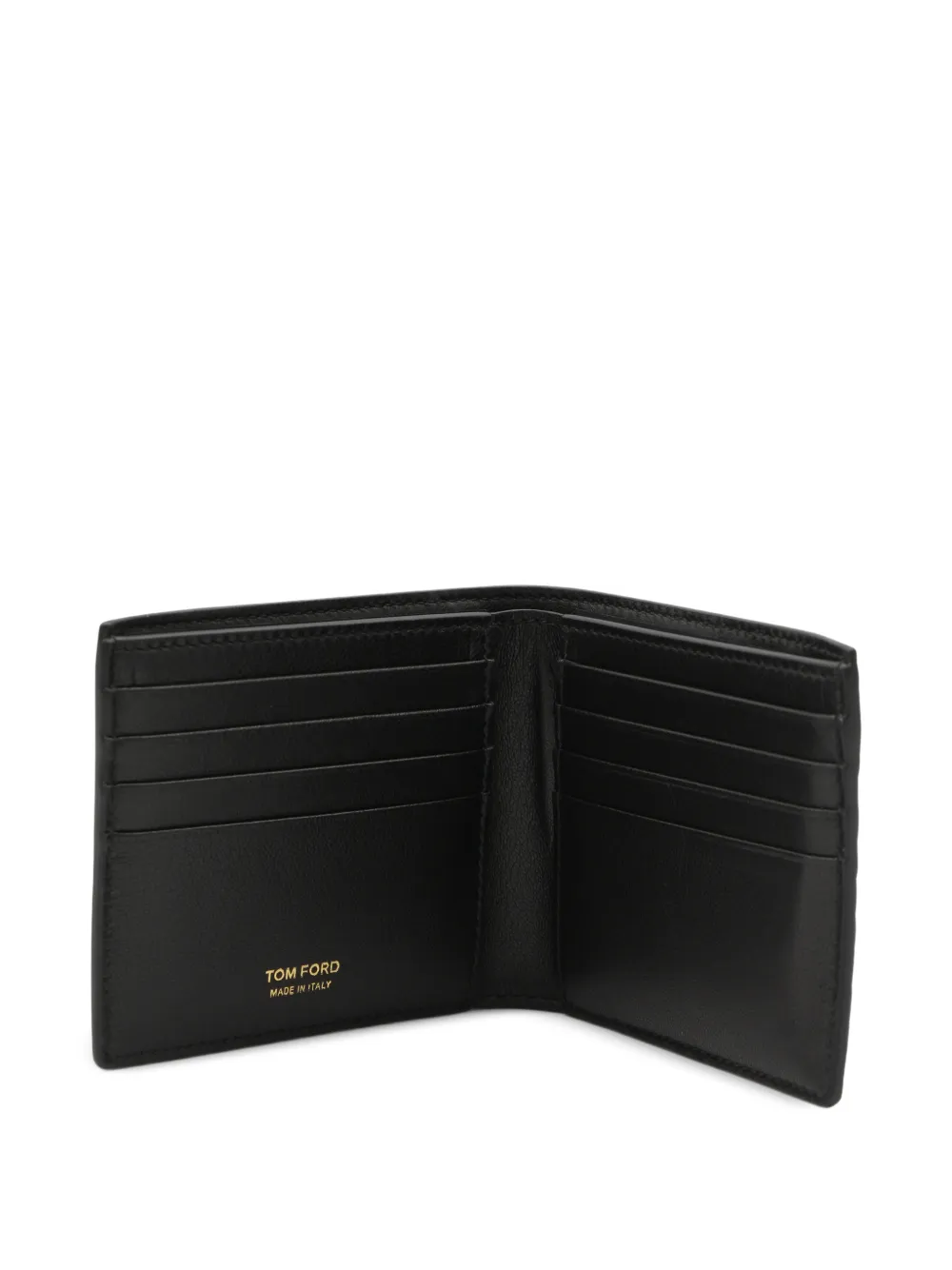  Tom Ford Crocodile-effect Wallet - Black 