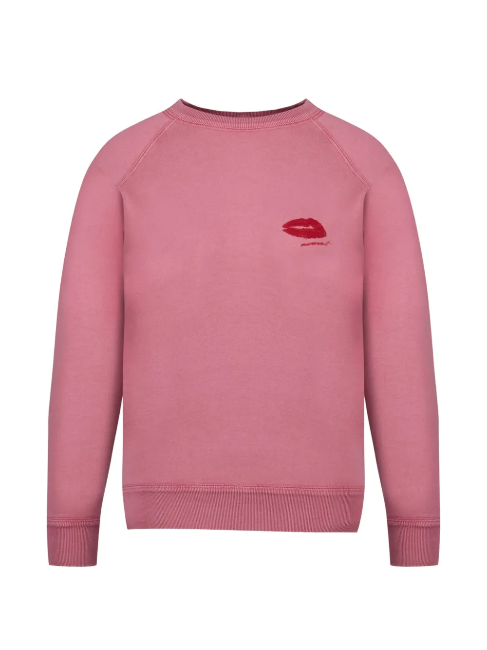 ISABEL MARANT Millyny lip-print sweater - Rosa