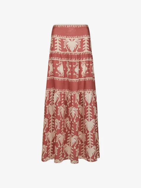 Johanna Ortiz Rituales maxi skirt