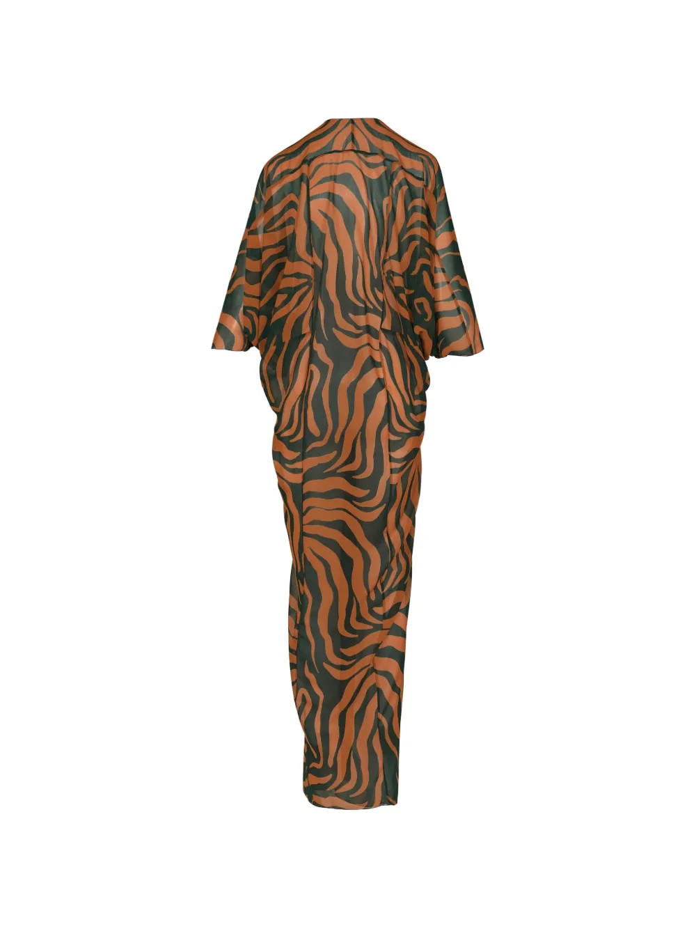 Johanna Ortiz Sensory Tapestry midi dress - Bruin