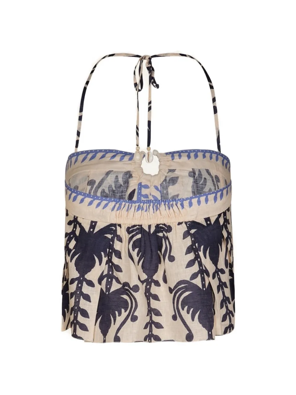 Johanna Ortiz Oceanic top - Beige