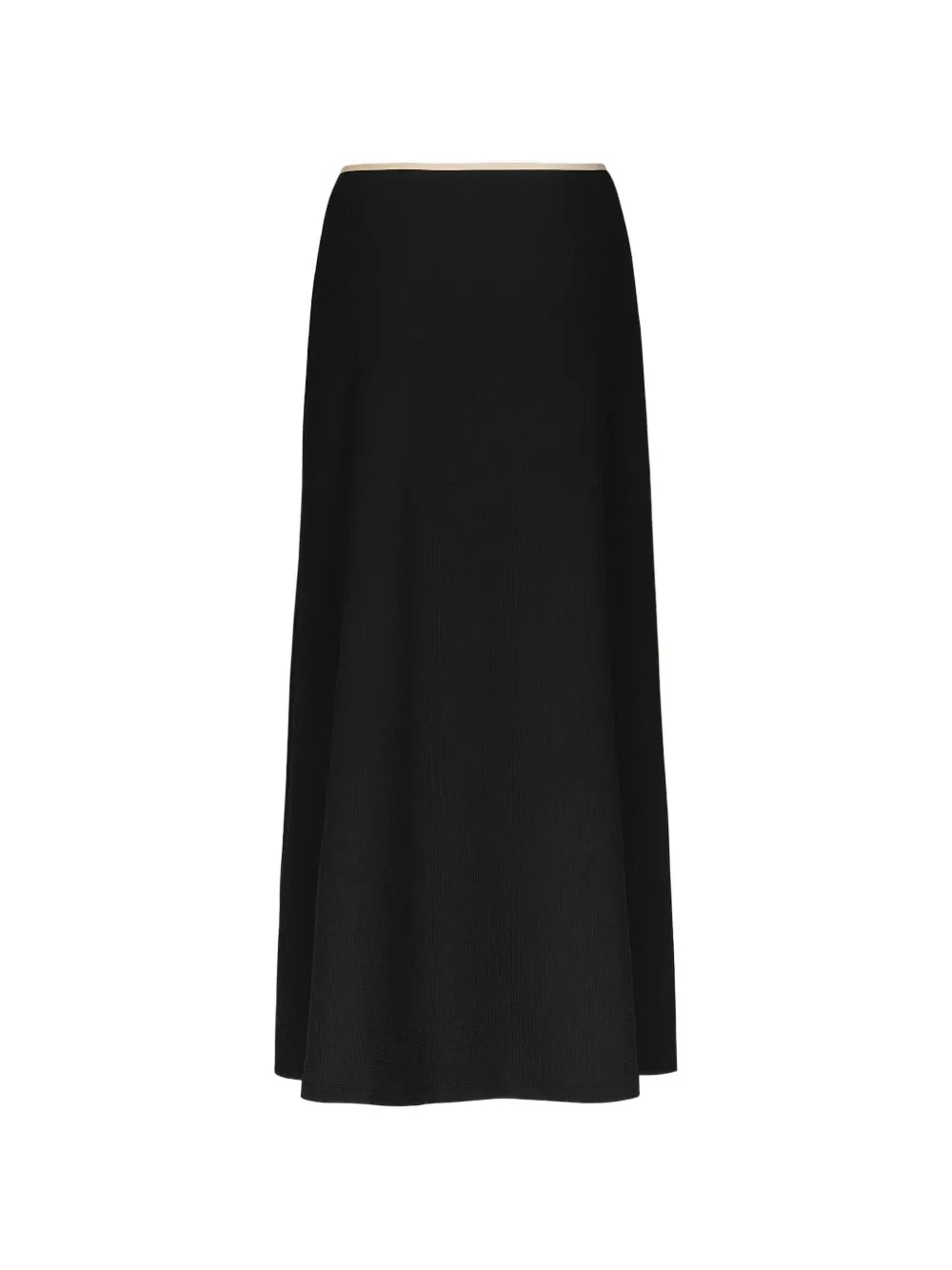 Johanna Ortiz Nuevo Destino midi skirt - Zwart