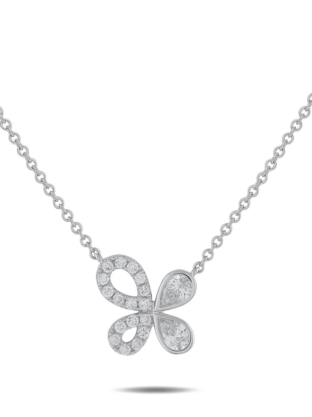 LB Exclusive diamond pendant necklace - Argento