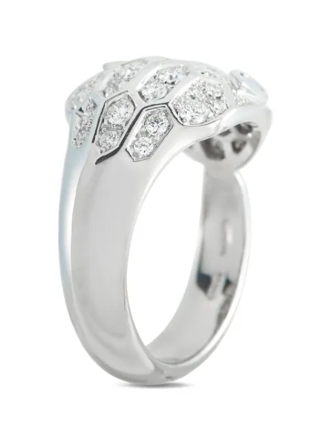 Bvlgari Pre-Owned diamond and sapphire ring