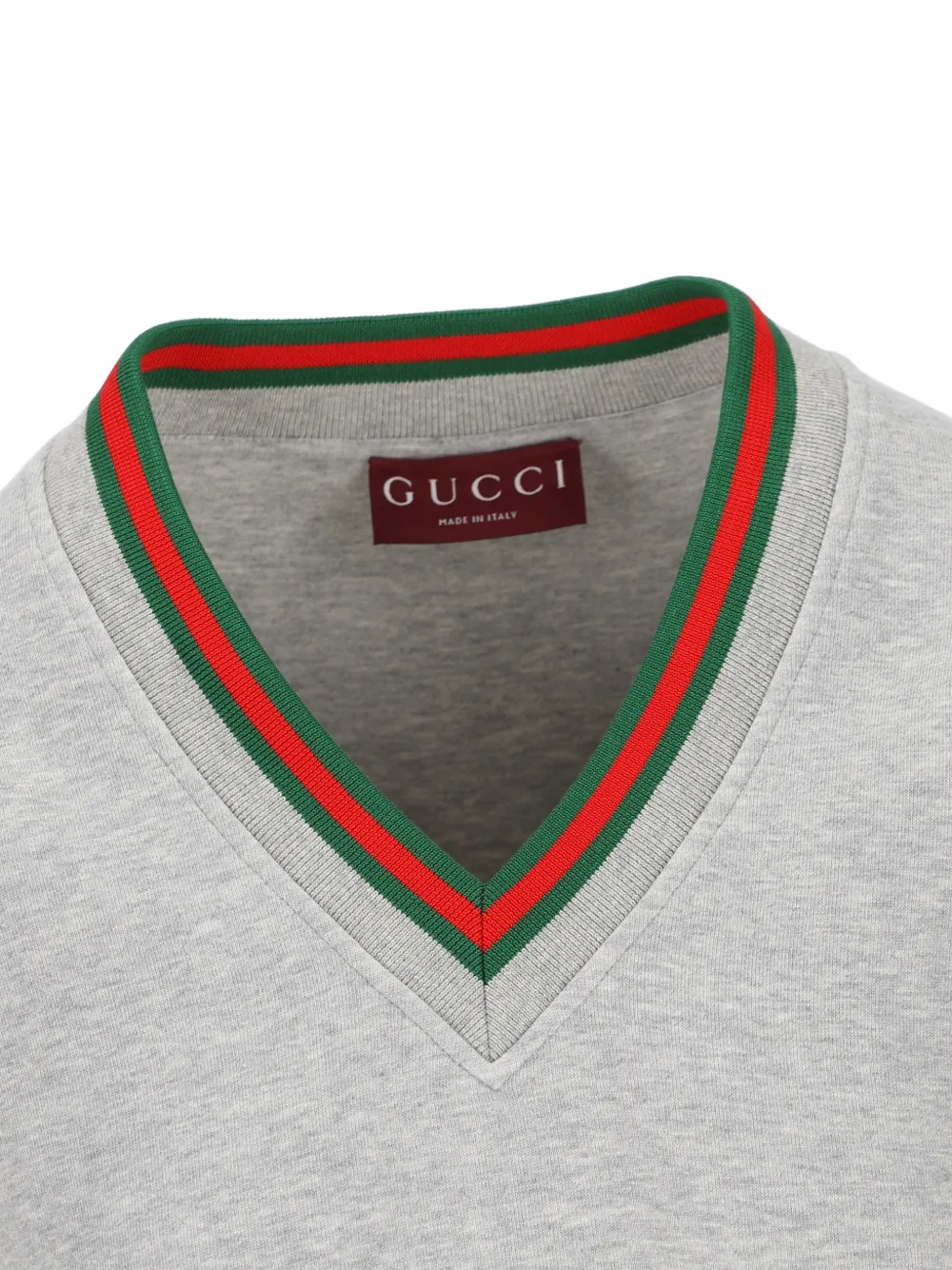 Gucci Sweater met V-hals Grijs