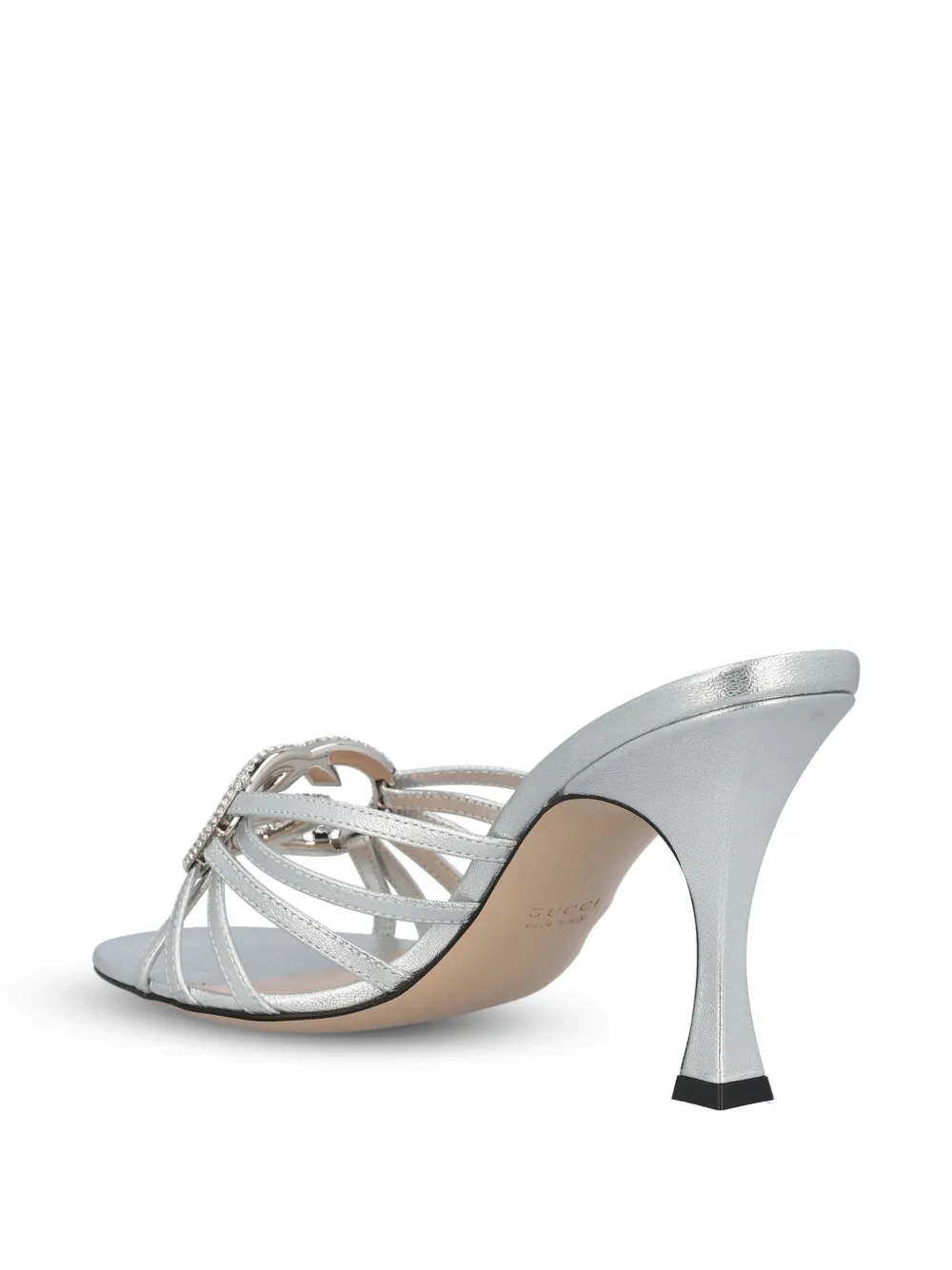 Gucci Sandalen met GG-logo Zilver