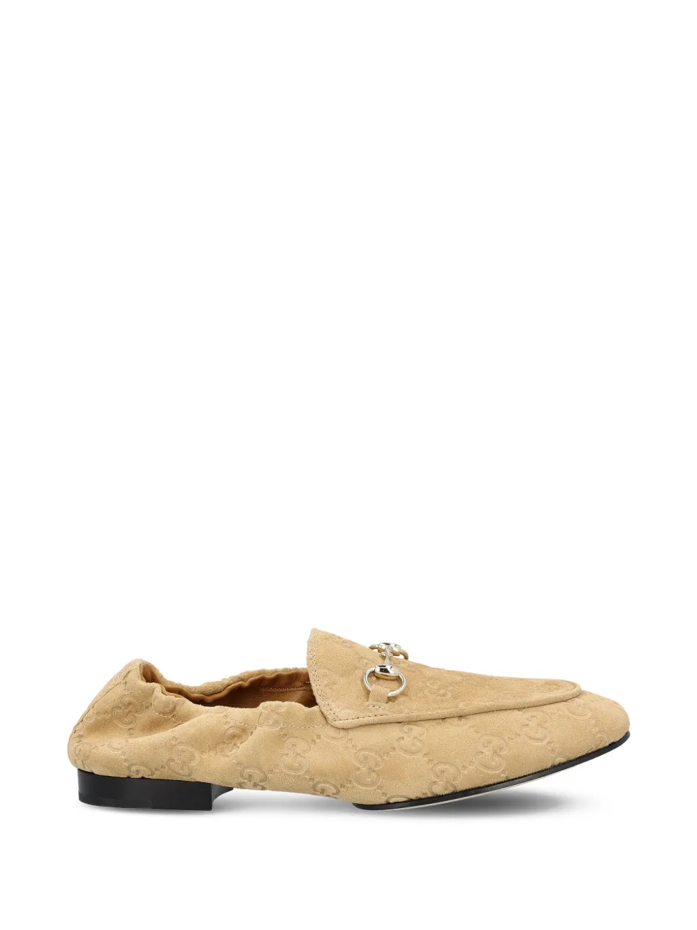 Gucci Loafers met GG-patroon Beige