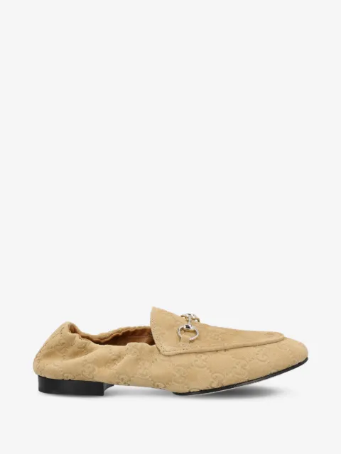 Gucci mocasines con motivo GG